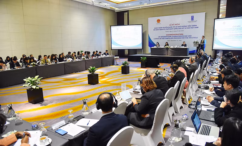 Kỷ niệm Ngày Nhân quyền quốc tế tại Hà Nội.