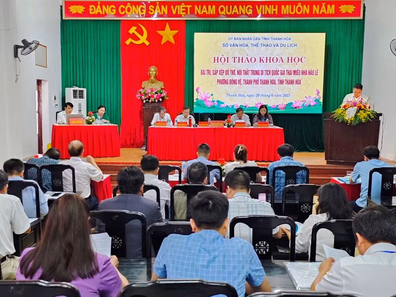 Quang cảnh hội thảo.