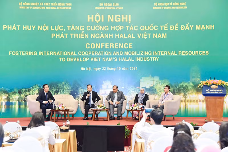 Hội nghị thúc đẩy xuất khẩu các sản phẩm Halal Việt Nam. (Ảnh BỘ NGOẠI GIAO)