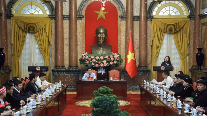 Toàn cảnh buổi gặp mặt.