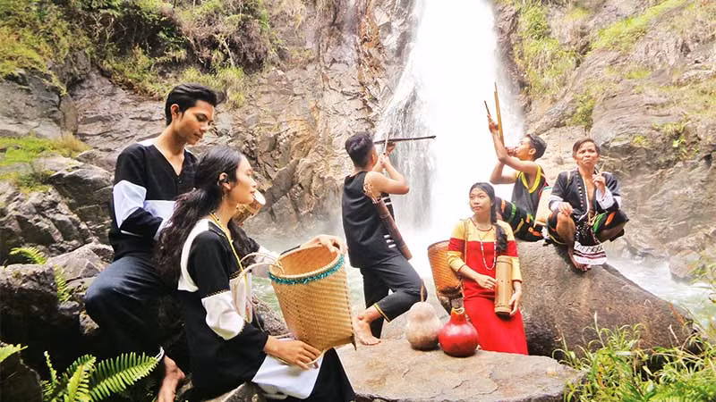 Văn hóa truyền thống của người Raglai được phát huy trong phát triển du lịch ở huyện miền núi Khánh Sơn.