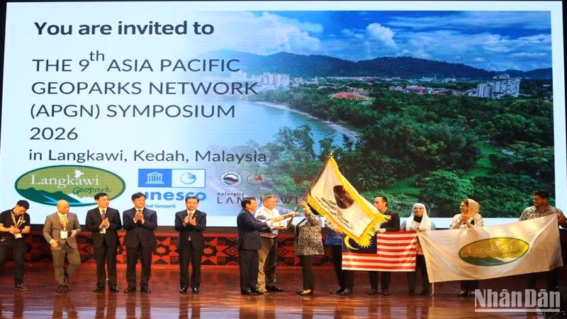 Hội nghị quốc tế lần thứ 9 của Mạng lưới Công viên địa chất toàn cầu UNESCO khu vực châu Á-Thái Bình Dương sẽ diễn ra tại Malaysia.