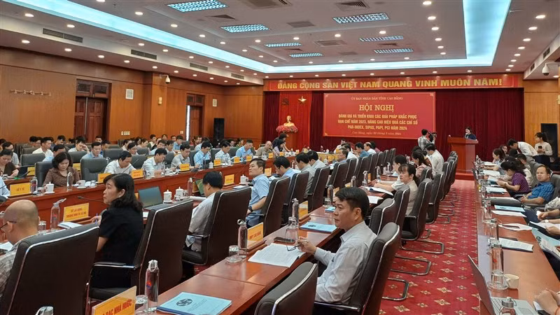 Hội nghị triển khai giải pháp cải cách hành chính, cải thiện môi trường kinh doanh năm 2024 của tỉnh Cao Bằng.