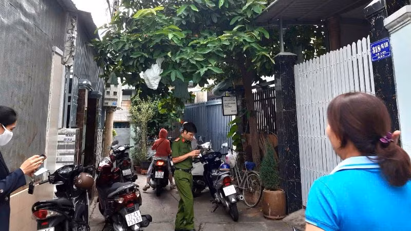 Nơi trông giữ trẻ tự phát của bà T.T.B tại địa chỉ số 318/6/1B Lê Lợi, Phường 7, thành phố Vũng Tàu.