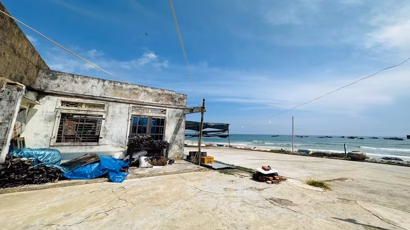 Triều cường lấn sân vào khu dân cư thôn Hà Lộc mỗi năm hơn 1m.