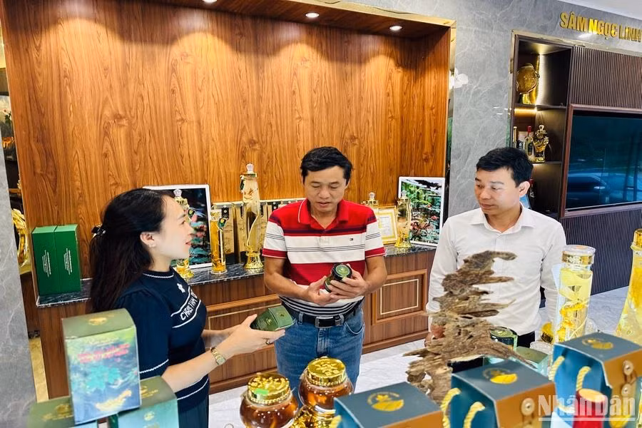 Các sản phẩm OCOP vùng núi Nam Trà My đa dạng, phong phú dễ tiếp cận thị trường và người tiêu dùng.