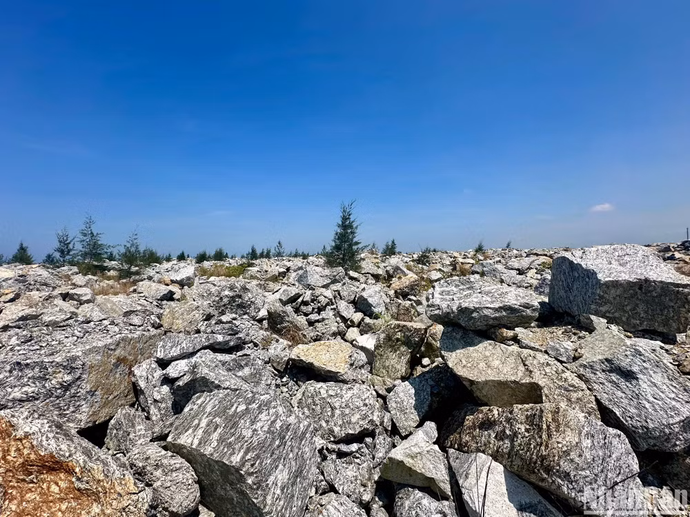 Khối lượng đá dư thừa tập kết tại Khu du lịch Thiên Đàng thuộc quyền quản lý của nhà nước, và khi mua bán là trái quy định của pháp luật.