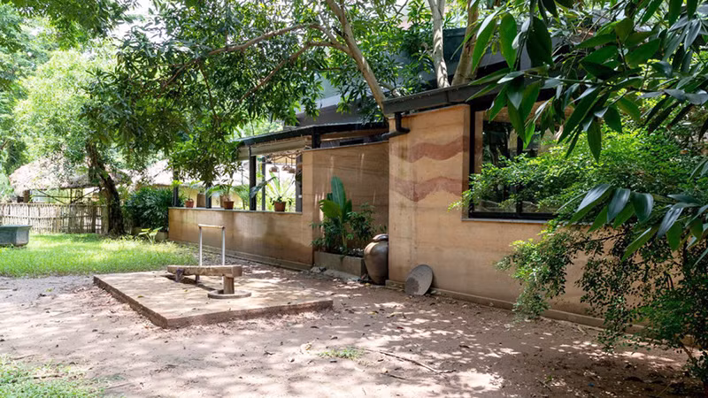 Không gian Trúc Lâm tại Bảo tàng Dân tộc học Việt Nam. (Ảnh HT)