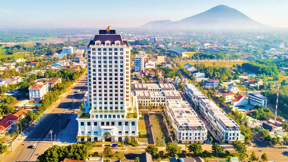 Một góc thành phố Tây Ninh.