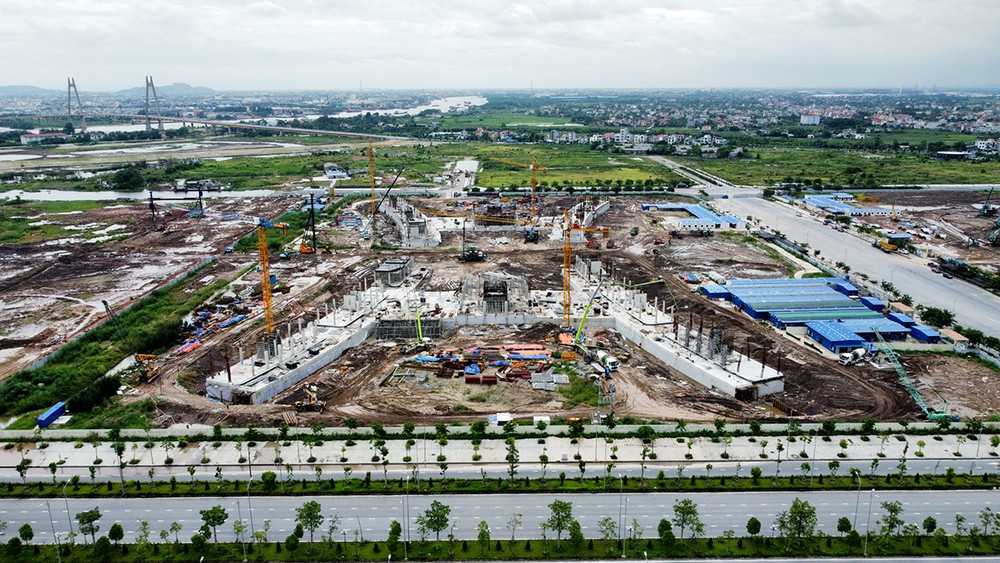 Một góc Khu đô thị mới Bắc sông Cấm (Hải Phòng).