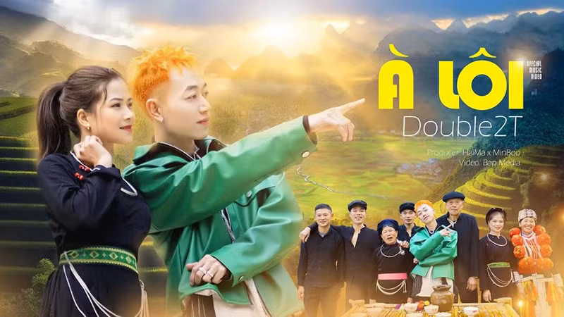 Hình ảnh MV “À lôi” của Double2T.