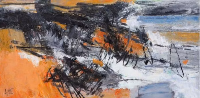 Tác phẩm "Ký ức về dòng sông 4".