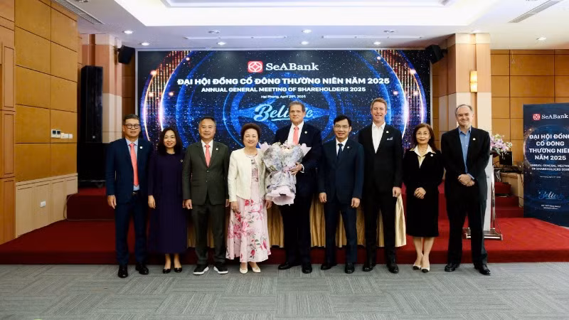 SeABank tổ chức thành công Đại hội Đồng cổ đông thường niên 2025, bầu bổ sung Thành viên độc lập Hội đồng Quản trị người nước ngoài.