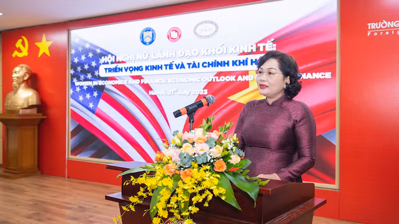 Thống đốc Ngân hàng Nhà nước Việt Nam Nguyễn Thị Hồng.