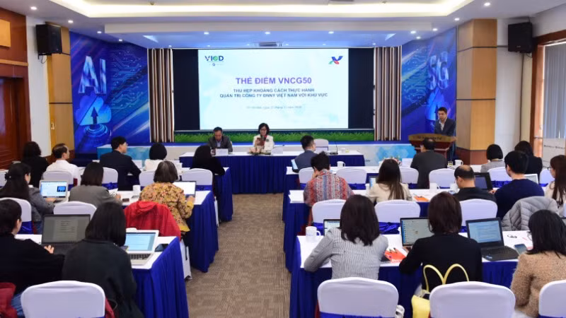 Quang cảnh cuộc gặp gỡ báo chí.