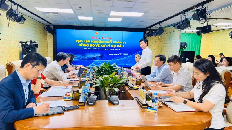 Toàn cảnh cuộc tọa đàm.