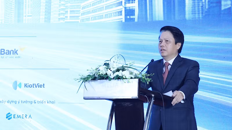 Phó Thống đốc Ngân hàng Nhà nước Phạm Tiến Dũng.