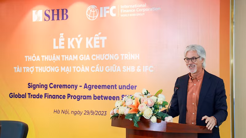 Ông Thomas Jacobs - Giám đốc Quốc gia JFC tại Việt Nam, Campuchia và Lào.
