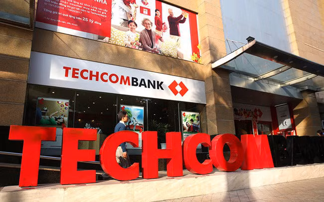 Ảnh minh hoạ ngân hàng Techcombank.