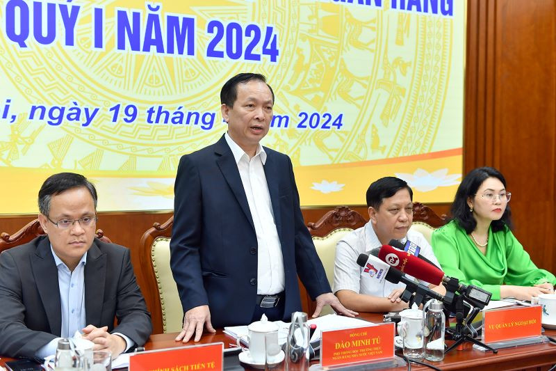 Phó Thống đốc Thường trực Ngân hàng Nhà nước Đào Minh Tú thông tin về ngân hàng SCB.
