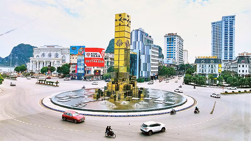 Một góc thành phố Hạ Long, tỉnh Quảng Ninh.