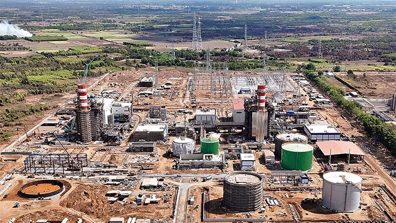 Dự án Nhà máy Nhiệt điện Nhơn Trạch 3, 4 đã thi công đạt hơn 85%.