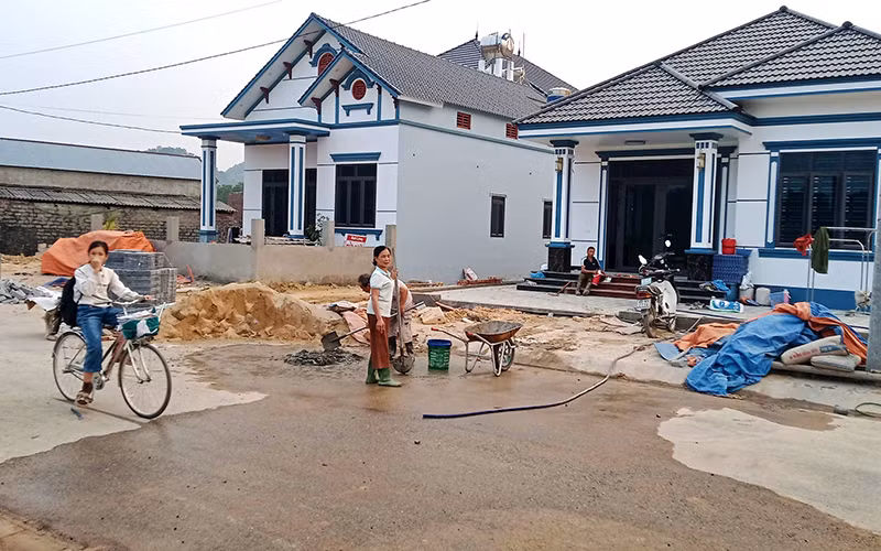 Khu tái định cư Phúc Thuận 2, xã Phúc Thuận, thành phố Phổ Yên, tỉnh Thái Nguyên chưa được cấp nước sinh hoạt.