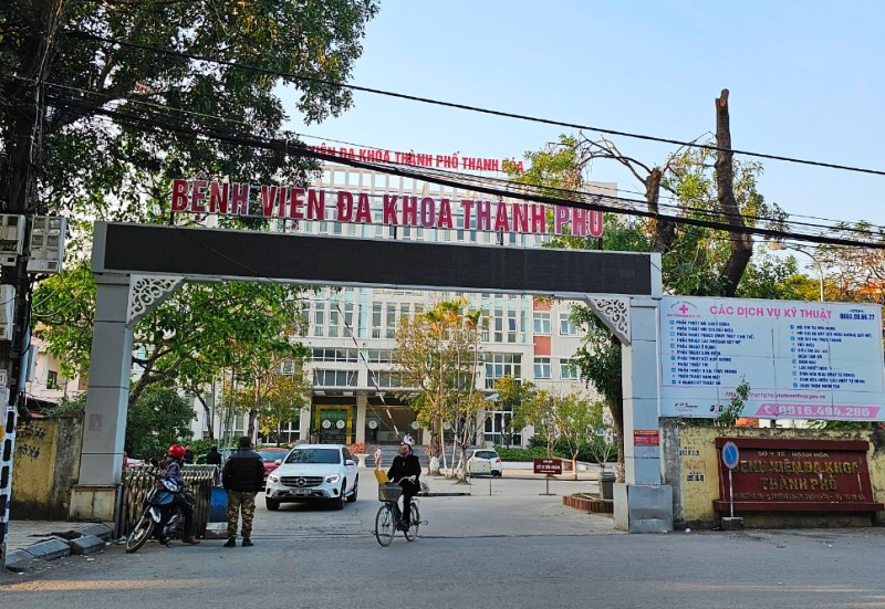 Bệnh viện đa khoa thành phố Thanh Hóa.