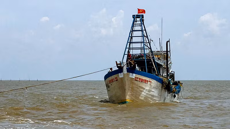 Tàu ST 98181 TS gặp nạn đã được cứu hộ an toàn.