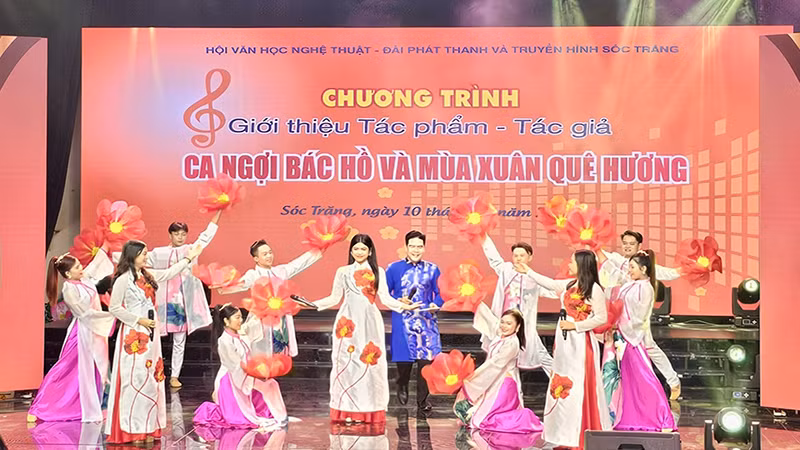 Giới thiệu ca khúc "Dệt nên mùa xuân yêu thương" của nhạc sĩ Nguyễn Văn Lệ.