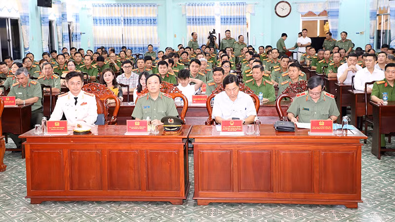 Quang cảnh buổi lễ.