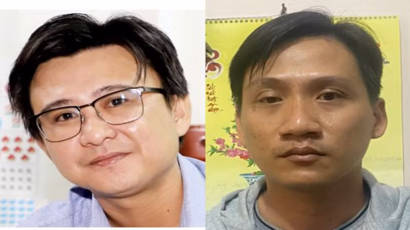 Thái Quốc Anh và Võ Minh Hải.