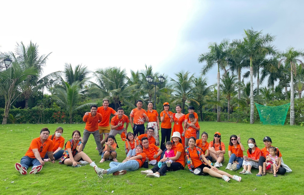 Khách du lịch đến vui chơi giải trí tại khu du lịch phức hợp Khang Thông– Happyland (Bến Lức, Long An) trong dịp lễ 2/9. 