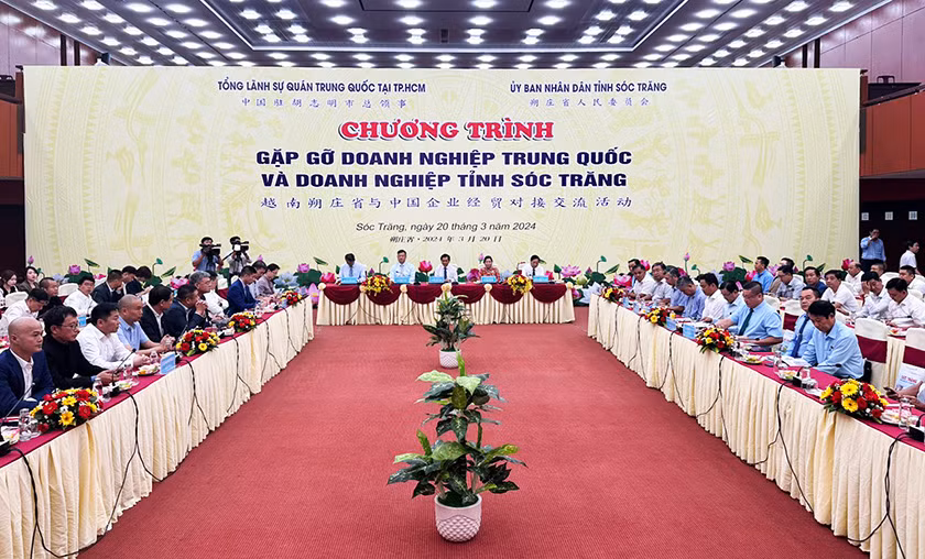 Quang cảnh buổi gặp gỡ.