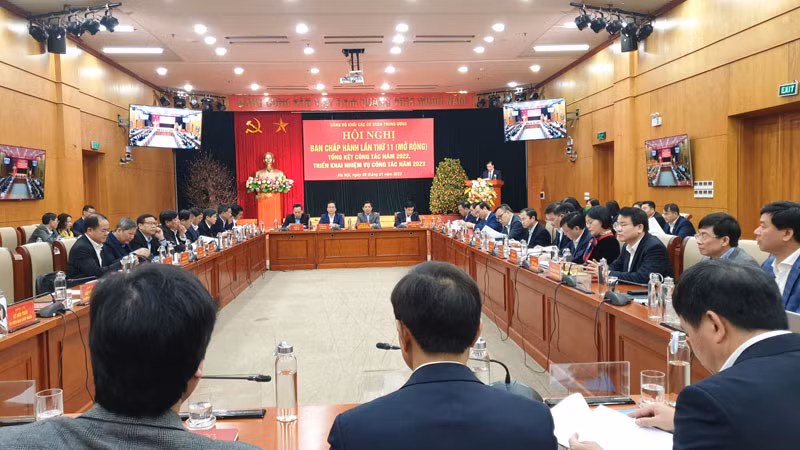 Quang cảnh hội nghị.