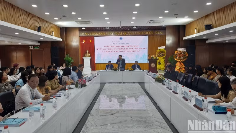 Quang cảnh hội thảo.