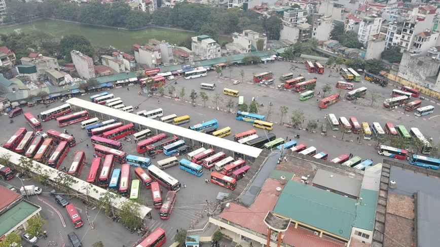 Các bến xe tại Hà Nội đã sẵn sàng phục vụ nhu cầu đi lại của người dân trong dịp nghỉ lễ 2/9.