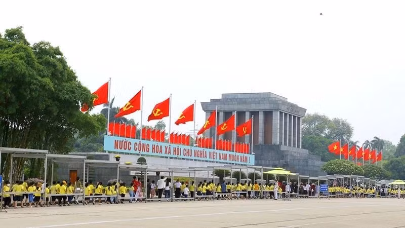 Lực lượng chức năng sẽ tổ chức lại giao thông các tuyến đường chung quanh khu vực Lăng Bác.
