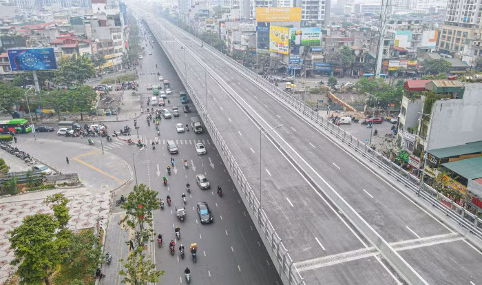 Nút giao Trường Chinh-Tôn Thất Tùng-Lê Trọng Tấn sẽ được điều chỉnh tổ chức giao thông từ ngày 25/3.