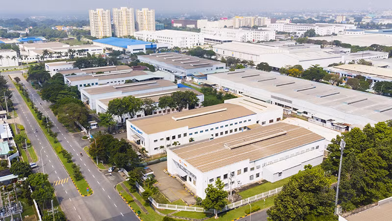 Khu công nghiệp VSIP tại Bình Dương. (Ảnh: VSIP)