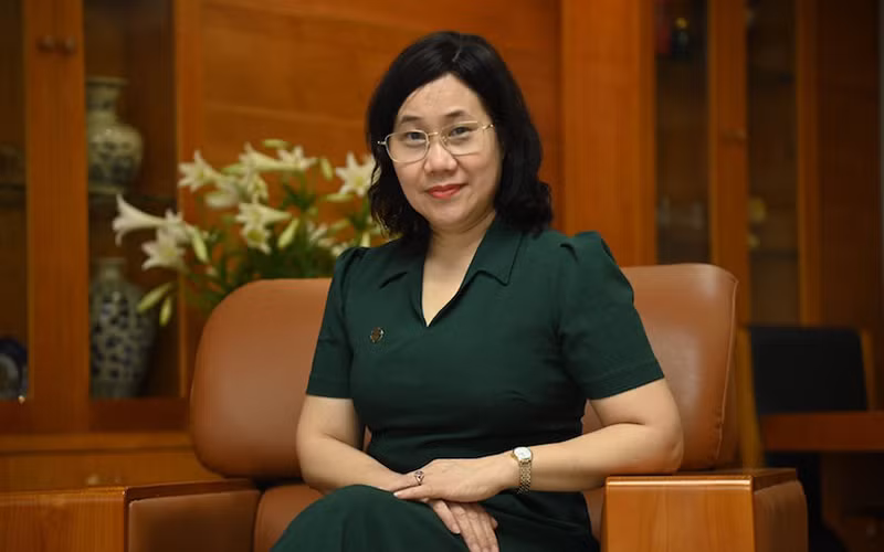 Tổng cục trưởng Thống kê Nguyễn Thị Hương.