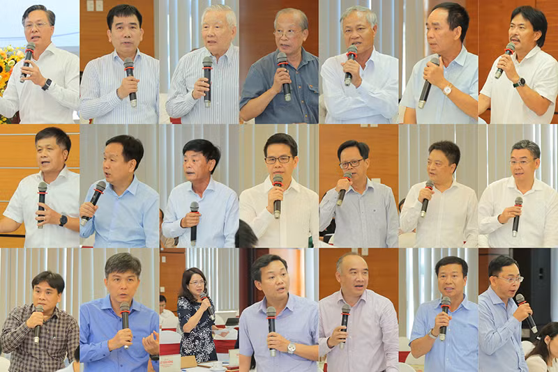 Các đại biểu tập trung trao đổi tại hội thảo.