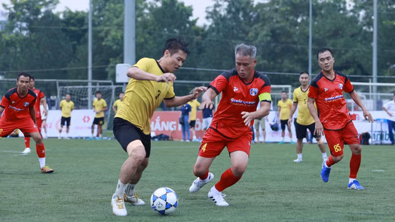 Khai mạc vòng chung kết Giải bóng đá báo chí toàn quốc Press Cup 2023. 