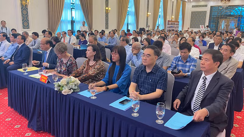 Các đại biểu Hội Hữu nghị Việt Nam-Liên bang Nga dự giao ban toàn quốc tại Hải Dương.