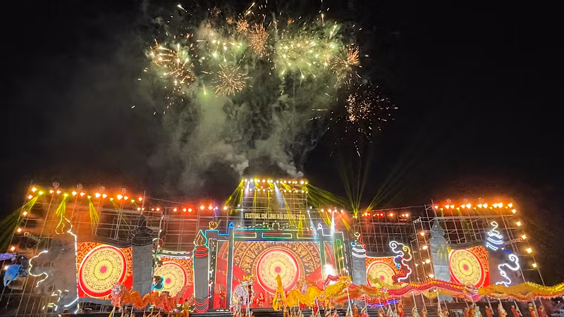 Chương trình nghệ thuật tại Lễ khai mạc Festival.