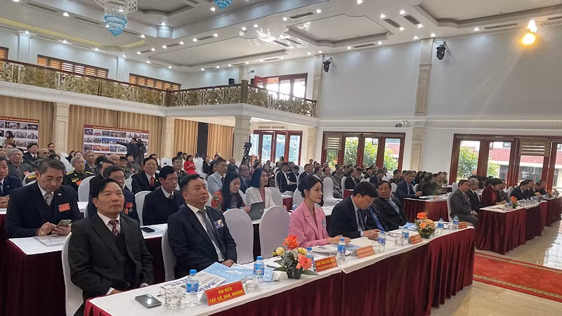Các đại biểu dự Đại hội Liên hiệp các tổ chức hữu nghị tỉnh Hải Dương.