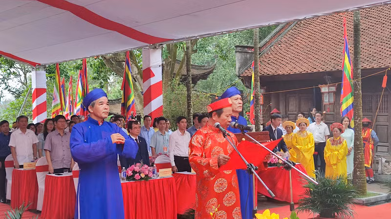 Cung tuyên văn tế tưởng niệm Anh hùng dân tộc, Danh nhân văn hóa thế giới Nguyễn Trãi.