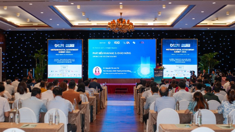 Quang cảnh Hội thảo quốc gia về Chính phủ số 2024.