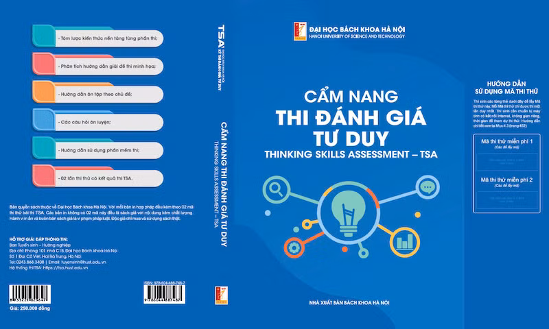 Ra mắt "Cẩm nang thi Đánh giá tư duy TSA"