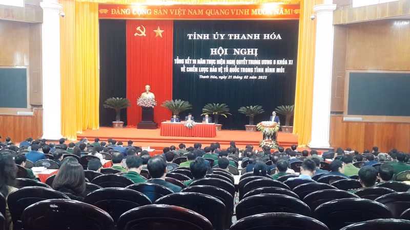 Quang cảnh hội nghị.